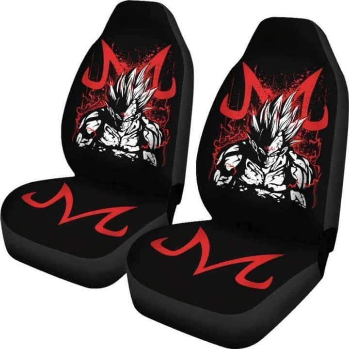 Majin Vegeta Dragon Ball Car Seat Covers - Customforcars - 4