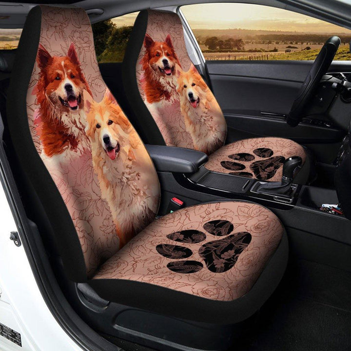 Mixed Breed Dog Custom Car Seat Covers Set Of 2 - Customforcars - 2
