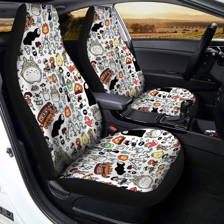 My Neighbor Totoro Car Seat Covers Cute Pattern - Customforcars - 3