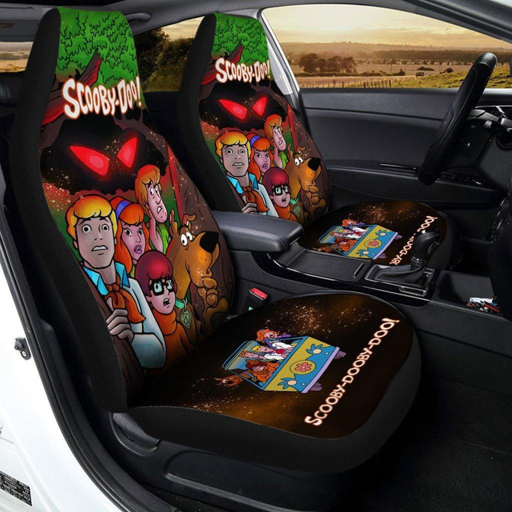 Mystery Machine Van Scooby-Doo Car Seat Covers - Customforcars - 2