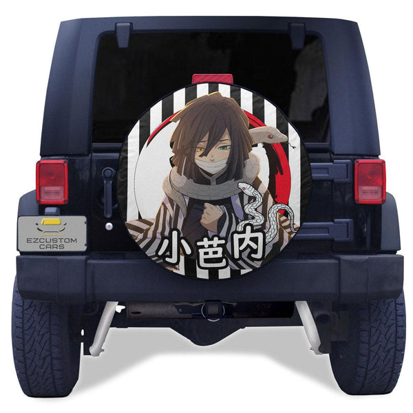 Iguro Obanai Spare Tire Cover Custom Demon Slayer Anime Car Accessories - EzCustomcar - 1