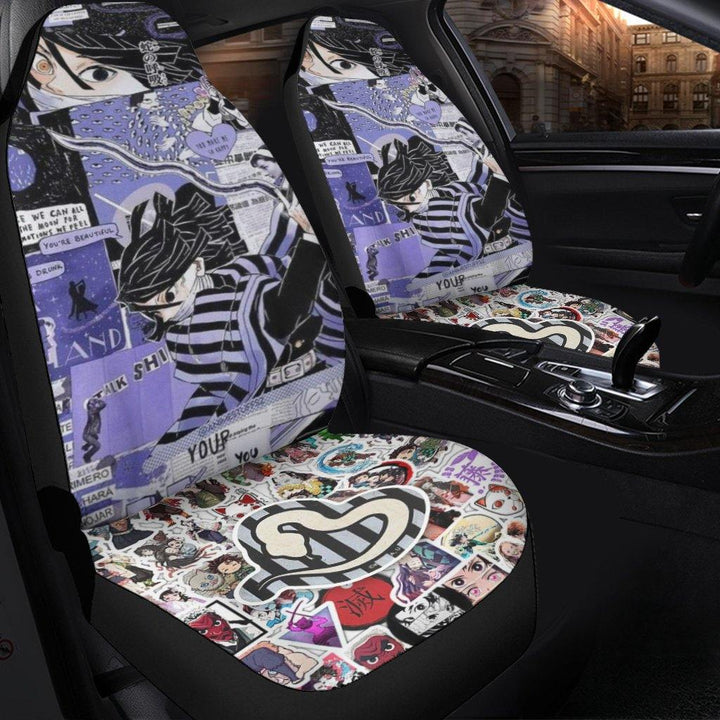 Obanai Car Seat Covers Demon Slayer Anime Car Accessories - Customforcars - 3