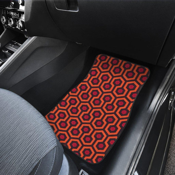 Overlook Hotel Carpet Pattern Car Floor Mats - Customforcars - 3