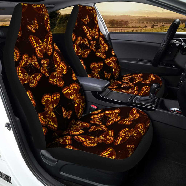 Painted lady Butterfly Car Seat Covers Custom - Customforcars - 3