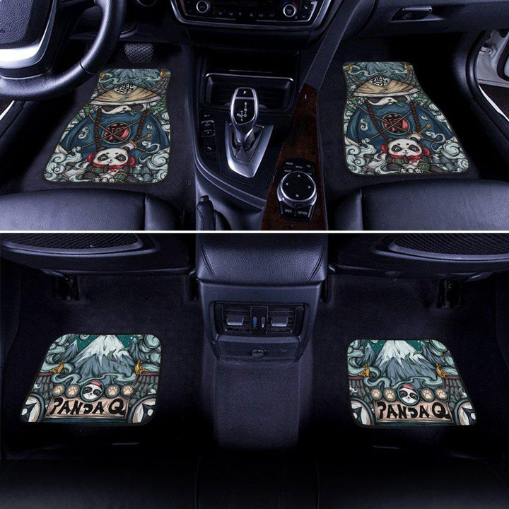 Panda Artwork Car Floor Mats - Customforcars - 3