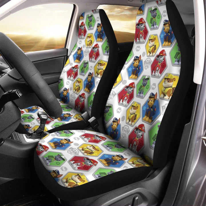 Paw Patrol Pattern Car Seat Covers - Customforcars - 2