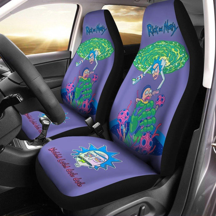 Rescue Rick and Morty Car Seat Coversezcustomcar.com-1