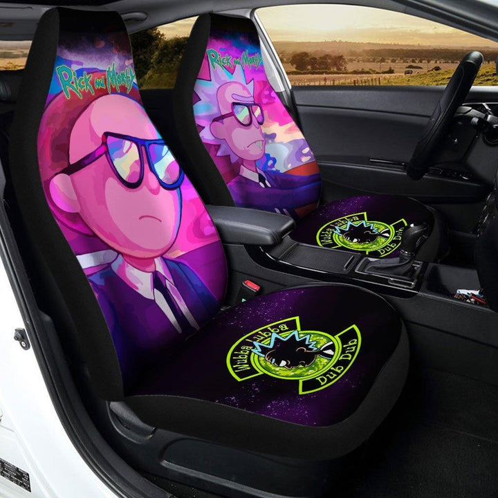 Rick And Morty Run The Jewels Car Seat Covers - Customforcars - 2