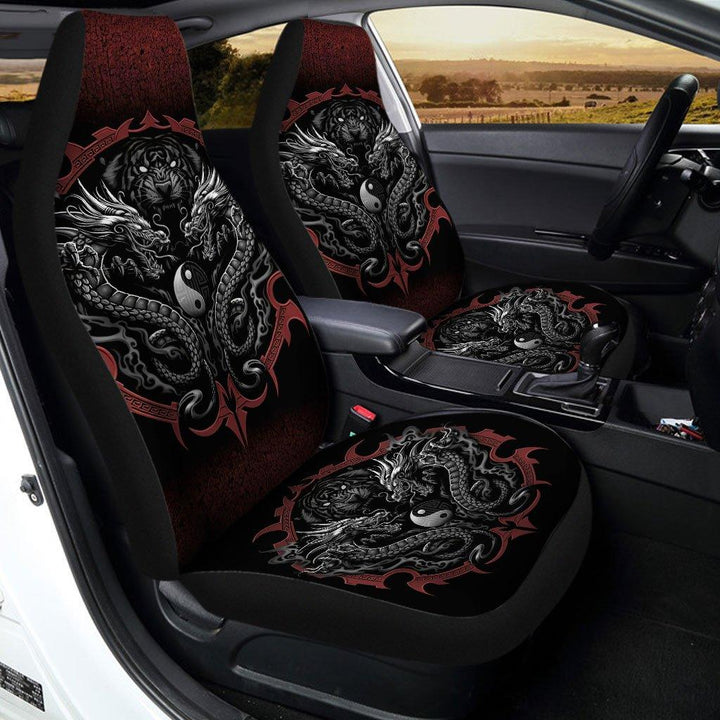Rising Bengal Dragon Car Seat Covers - Customforcars - 3