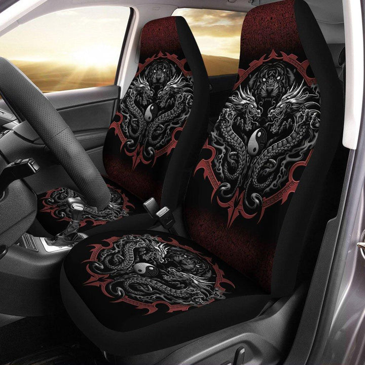 Rising Bengal Dragon Car Seat Covers - Customforcars - 2