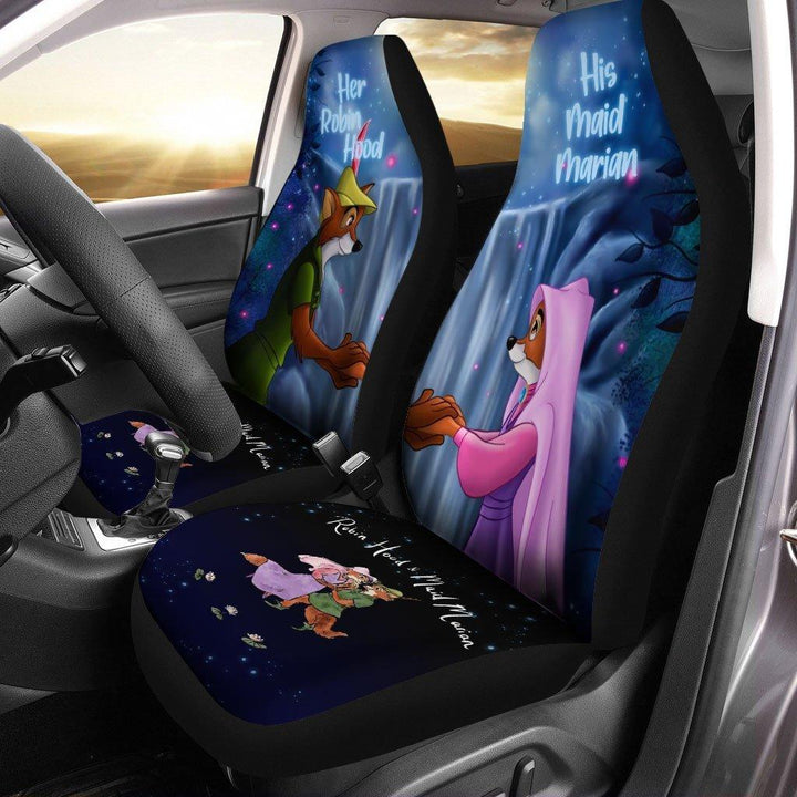 Robin Hood and Maid Marian Car Seat Covers The Best Valentine's Day Gifts - Customforcars - 2