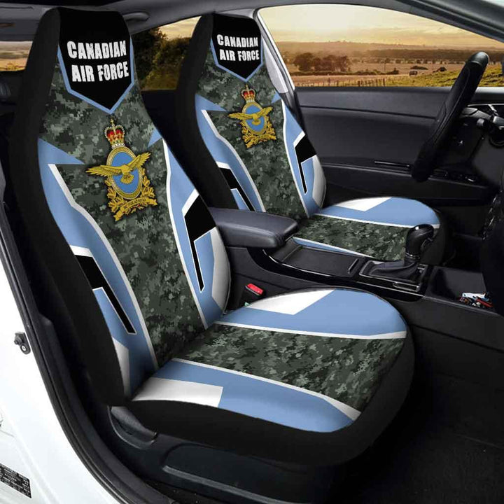 Royal Canadian Air Force Luxury Car Seat Covers Custom - Customforcars - 3