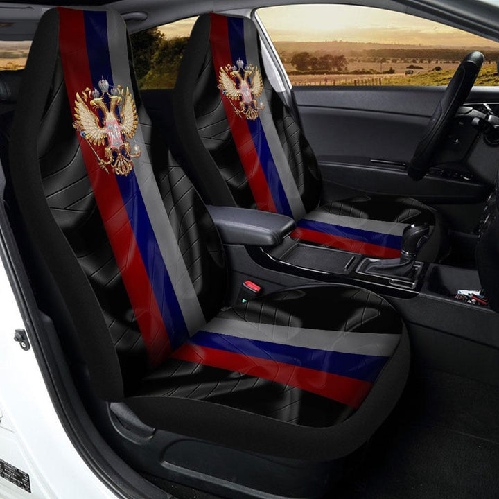 Russia Coat of Arms Car Seat Covers Set Of 2 - Customforcars - 2