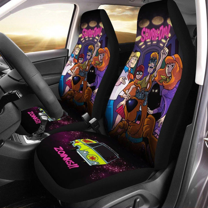 Scooby-Doo And The Ghoul School Car Seat Coversezcustomcar.com-1