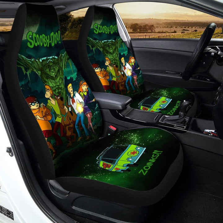 Scooby-Doo Team Up Doomed Car Seat Covers - Customforcars - 2