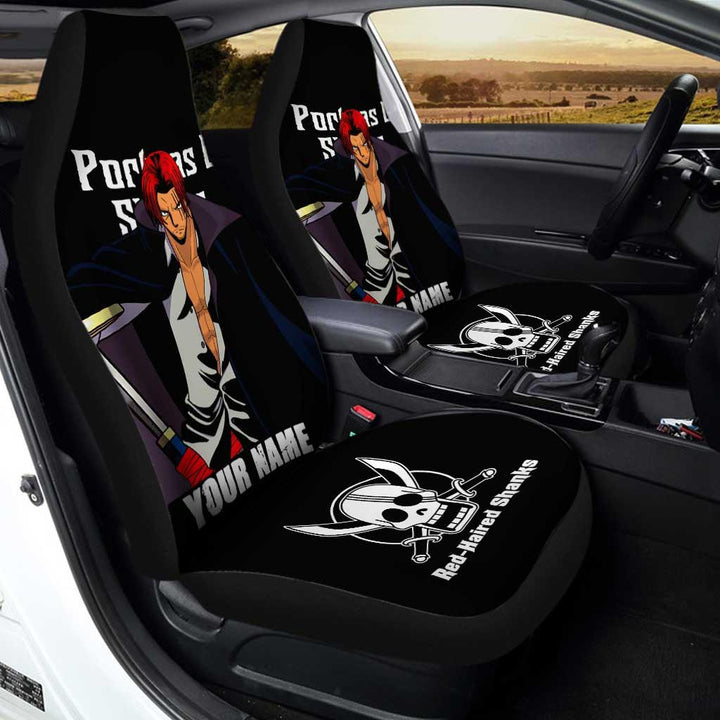 Shanks Personalized Car Seat Covers Custom One Piece Anime - Customforcars - 3