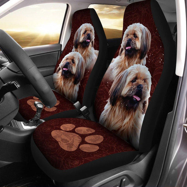 Shih Tzu Dog Custom Car Seat Coversezcustomcar.com-1