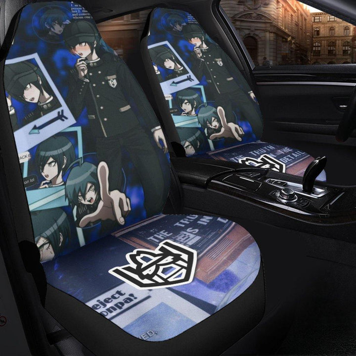 Shuichi Saihara Car Seat Covers Danganronpa Anime Car Accessories - Customforcars - 3