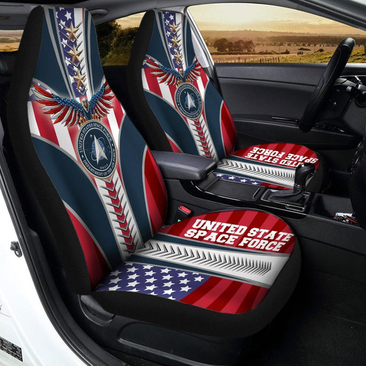 Space Force Army Car Seat Covers US - Customforcars - 2