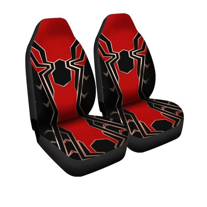 Spider Hero Car Seat Covers Uniform Printed Car Decor - Customforcars - 2