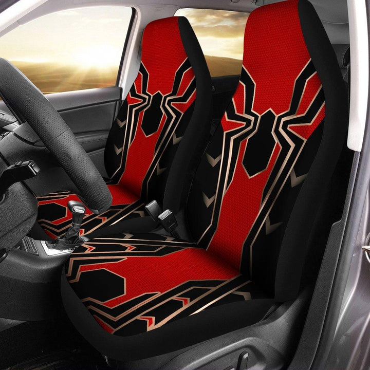 Spider Hero Car Seat Covers Uniform Printed Car Decorezcustomcar.com-1