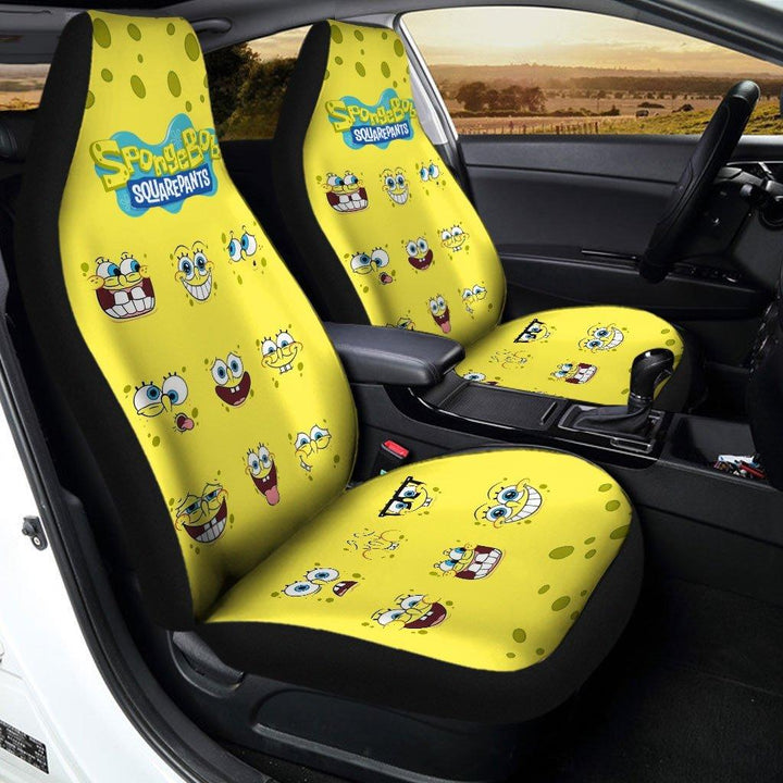 Spongebob Pattern Car Seat Covers - Customforcars - 3