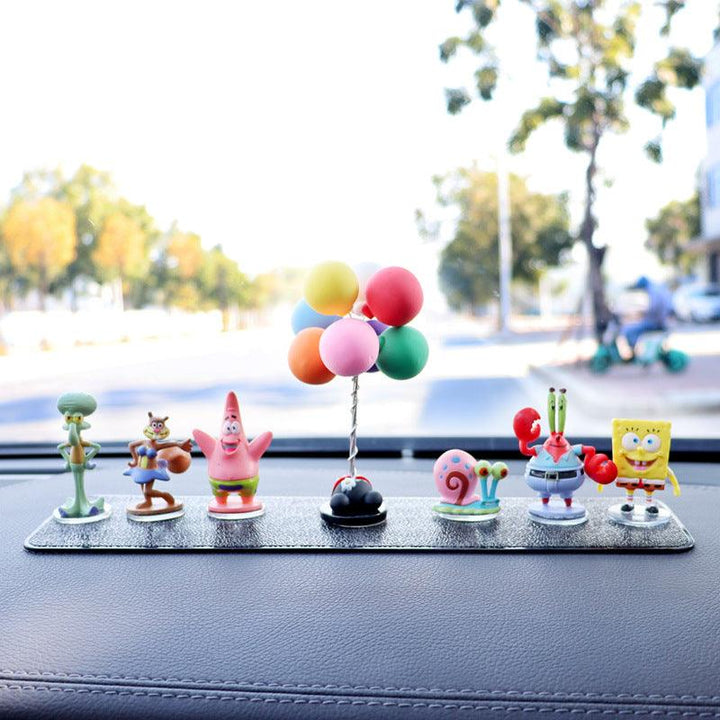 Spongebob Figure Car Dashboard Ornament Decoration Spongebob Car Accessories - EzCustomcar - 4