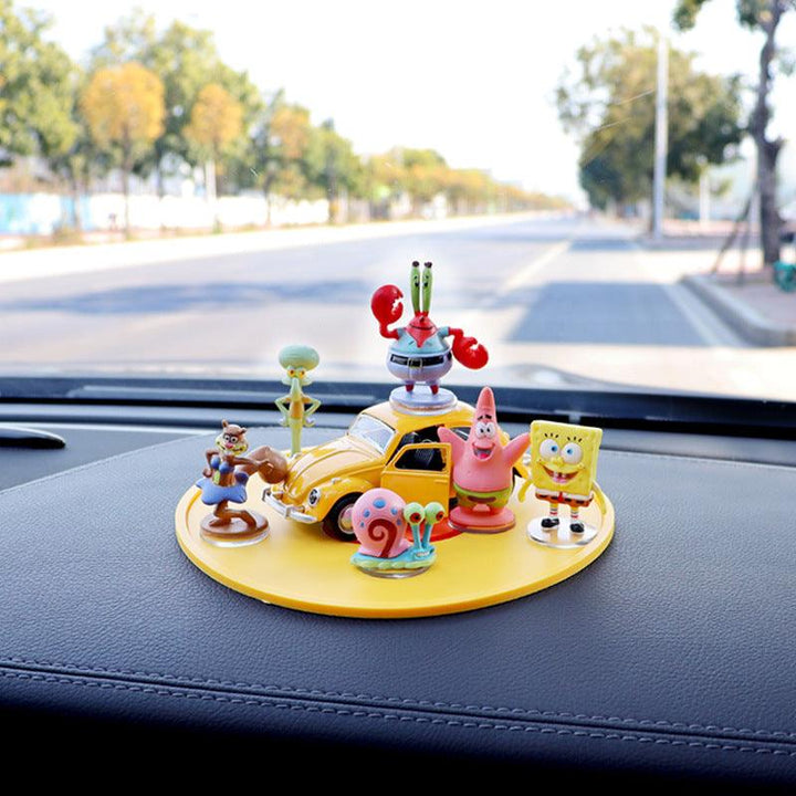 Spongebob Figure Car Dashboard Ornament Decoration Spongebob Car Accessories - EzCustomcar - 3