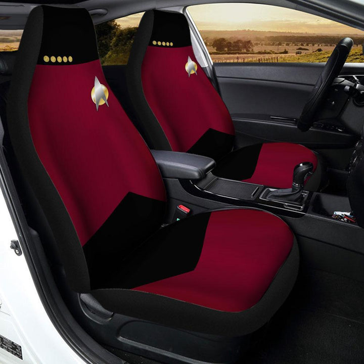 Star Trek Uniform Car Seat Covers - Customforcars - 2