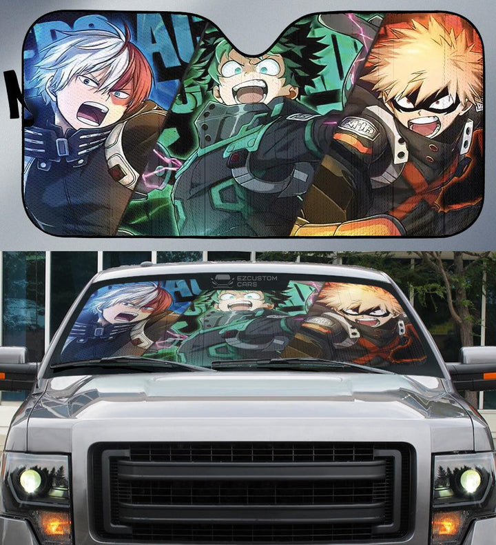 Plus Ultra My Hero Academia Car Windshield Sun Shade Anime Car Accessories - EzCustomcar - 1