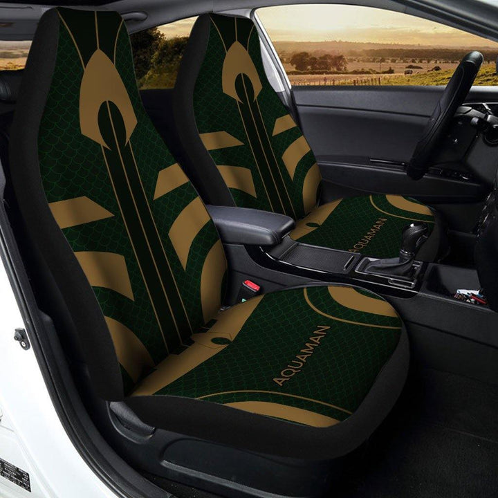 Aquaman Super Hero Car Seat Covers - Customforcars - 2