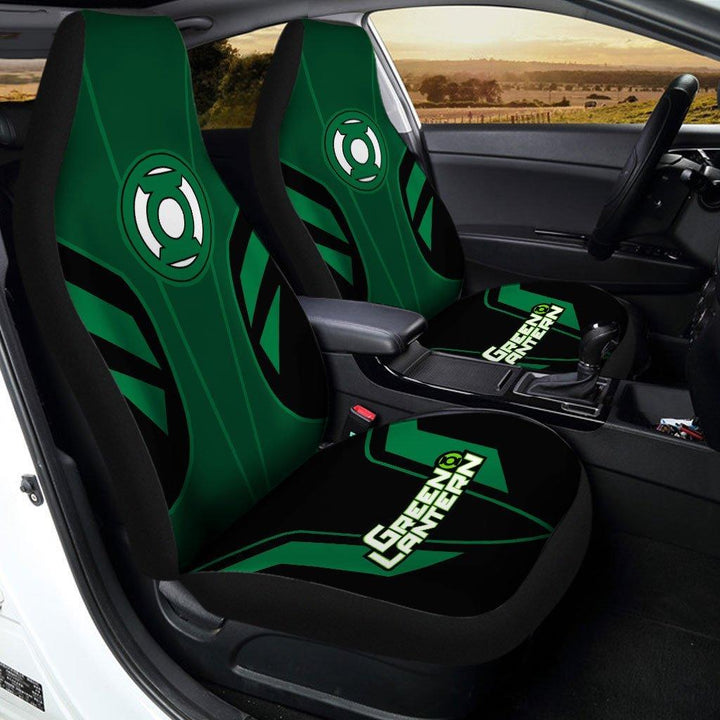 Super Hero Green Lantern Car Seat Covers - Customforcars - 2