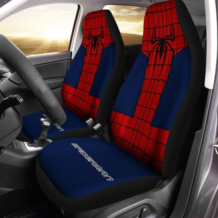 Super Hero Spiderman Car Seat Coversezcustomcar.com-1