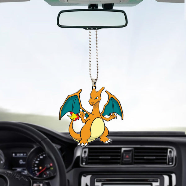 Pokemon Car Accessories Anime Car Ornament Ash's Charizard - EzCustomcar - 1
