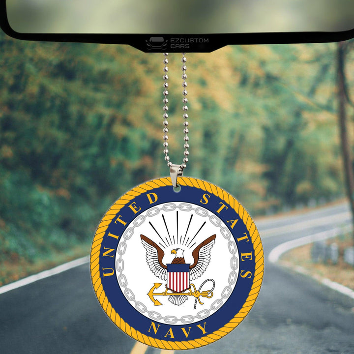 Military Car Accessories Custom Car Ornament United States Navy - EzCustomcar - 3