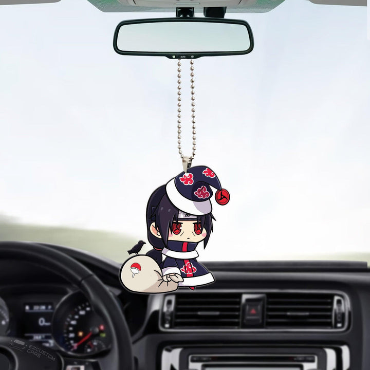 Akatsuki Car Accessories Anime Car Ornament Itachi Christmas - EzCustomcar - 1
