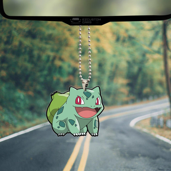 Pokemon Car Accessories Anime Car Ornament Bulbasaur - EzCustomcar - 3
