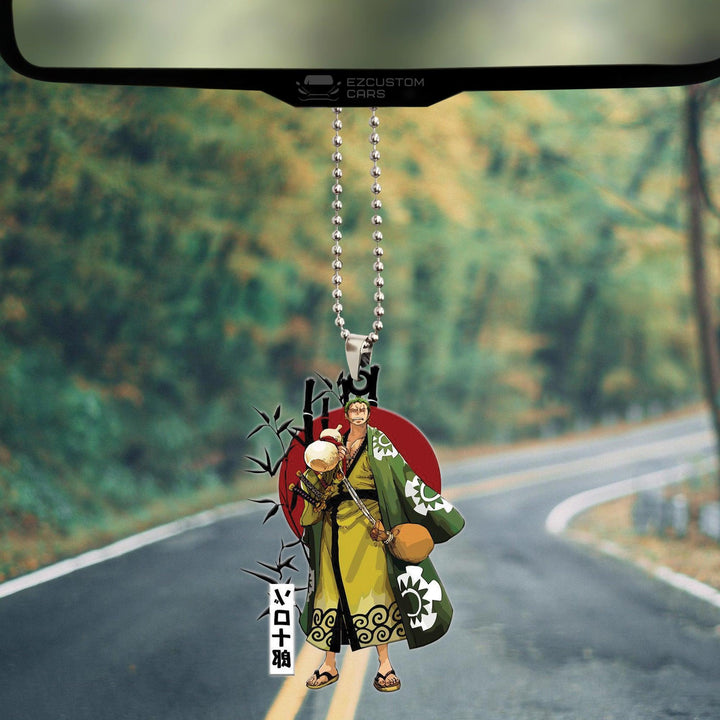 One Piece Car Accessories Anime Car Ornament Zoro - EzCustomcar - 3