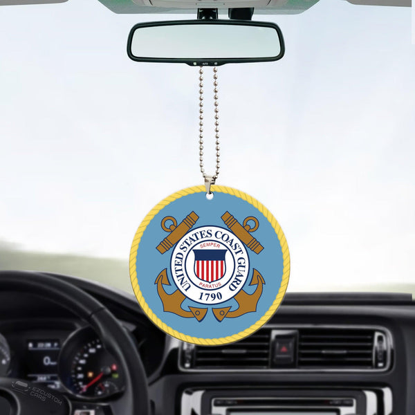 Military Car Accessories Custom Car Ornament United States Coast Guard - EzCustomcar - 1