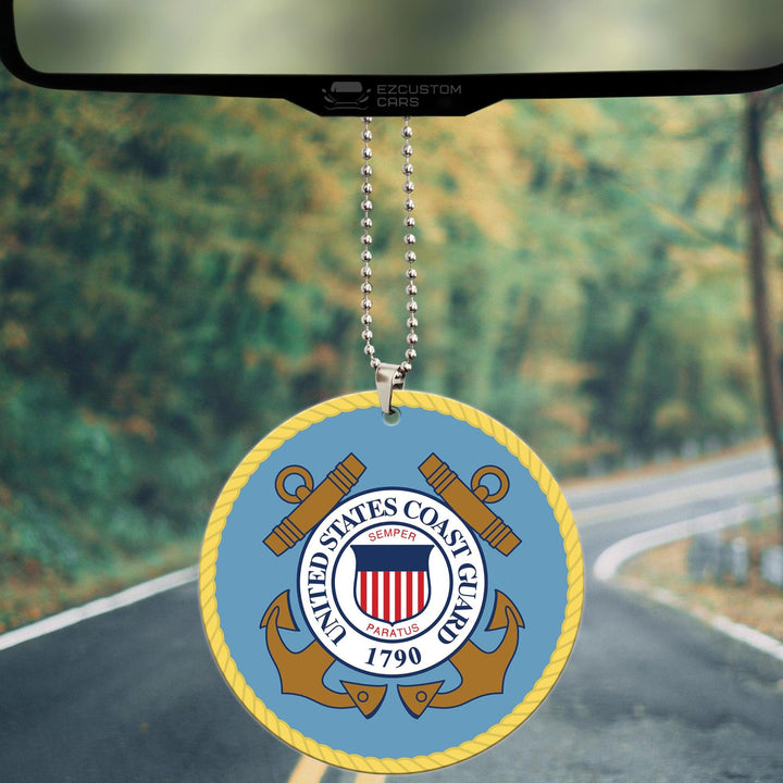 Military Car Accessories Custom Car Ornament United States Coast Guard - EzCustomcar - 3