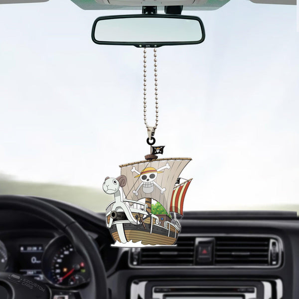 One Piece Car Accessories Anime Car Ornament Going Merry - EzCustomcar - 1