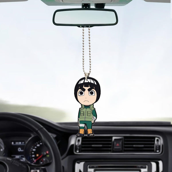 Naruto Car Accessories Anime Car Ornament Rock Lee Gifts Idea - EzCustomcar - 1