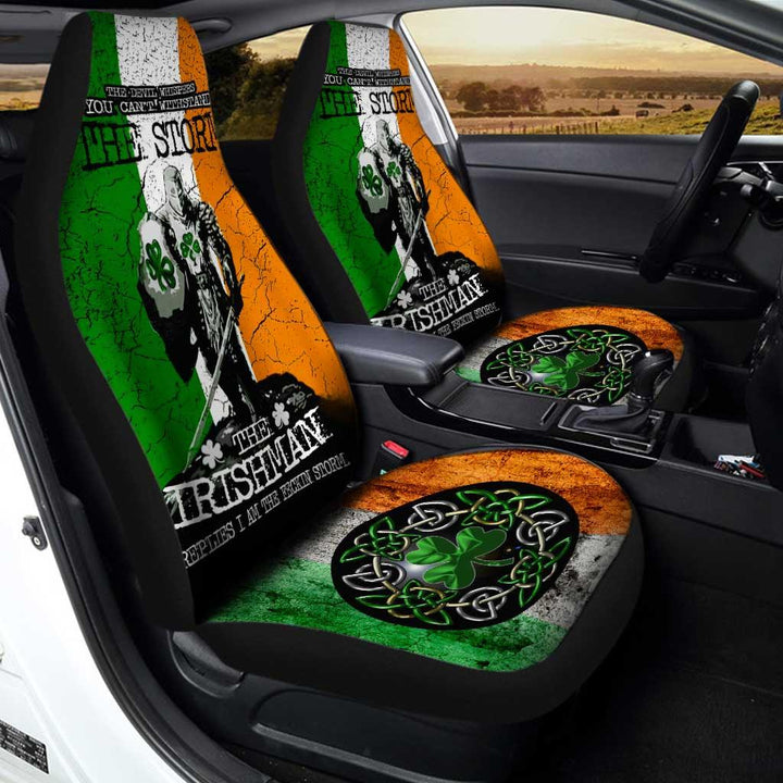The Irish Warrior Car Seat Covers Custom Design For Car Seats - Customforcars - 3