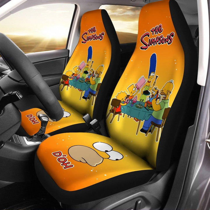 The Simpson And Friends Car Seat Coversezcustomcar.com-1