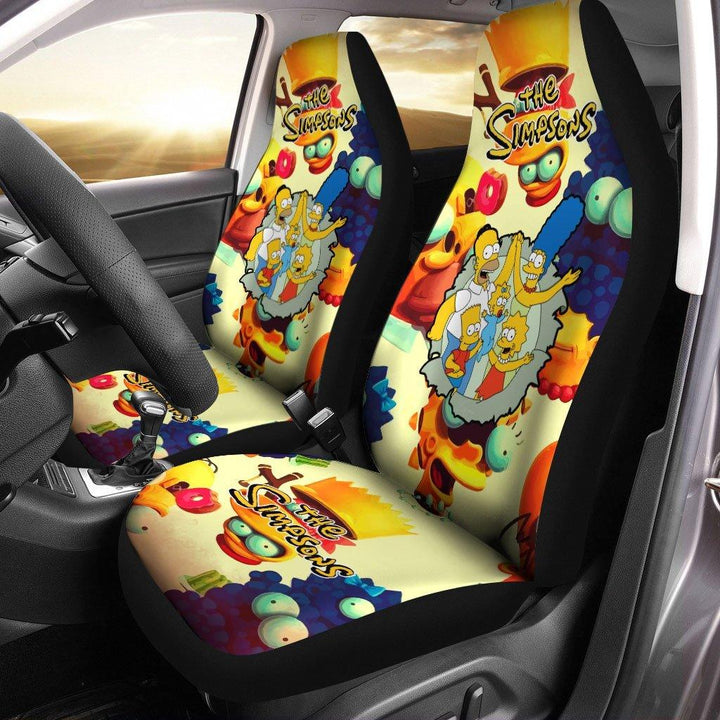 The Simpson Artwork Car Seat Coversezcustomcar.com-1