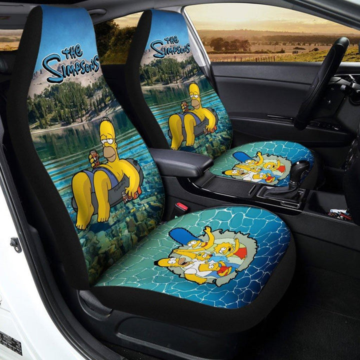The Simpson Beach Car Seat Covers - Customforcars - 2