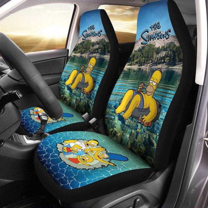 The Simpson Beach Car Seat Coversezcustomcar.com-1