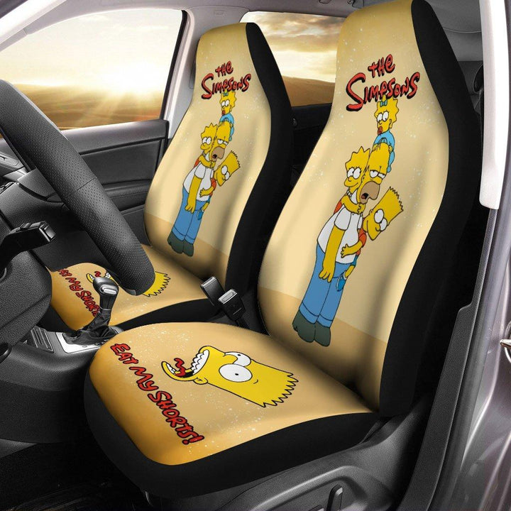The Simpson Cartoon Car Seat Coversezcustomcar.com-1