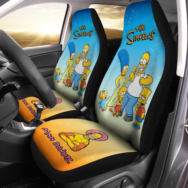 The Simpson Surprise Family Car Seat Coversezcustomcar.com-1