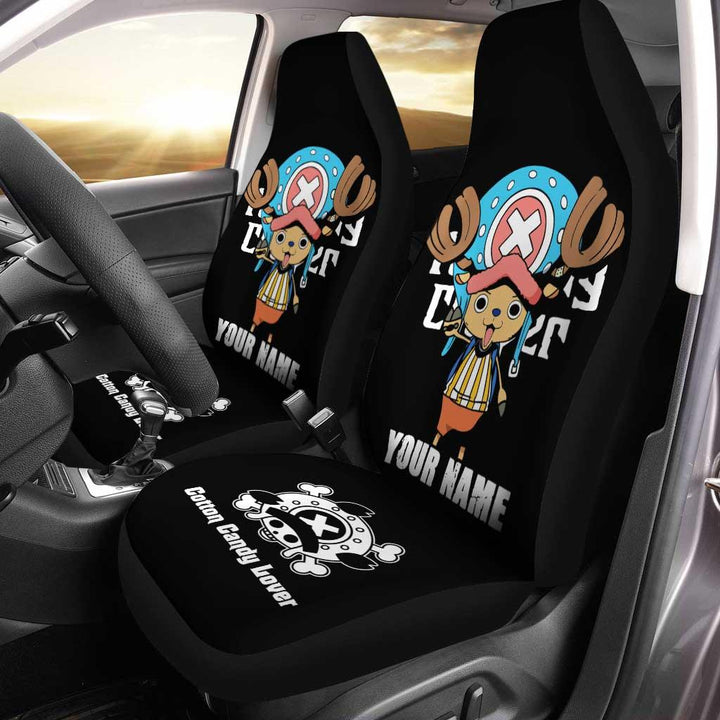 Tony Chopper Personalized Car Seat Covers Custom One Piece Anime - Customforcars - 2